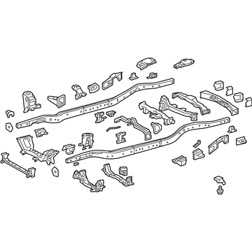 Toyota 51001-35A40 Frame Assembly