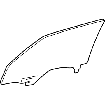 Toyota 68101-02130 Door Glass