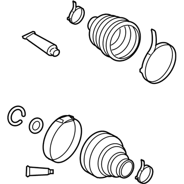 Toyota 04429-01010 Boots