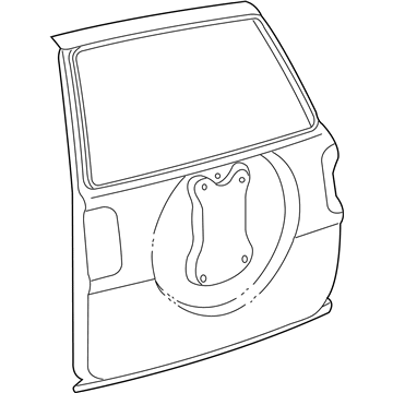 Toyota 67005-42022 Door Shell