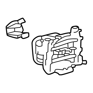 Toyota 55650-30540 REGISTER ASSY, INSTR