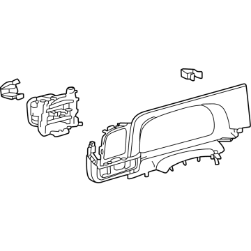 Toyota 55410-30A90-C0 Cluster Visor