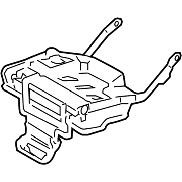 Toyota 71015-52310 Frame Sub-Assy, Rear Seat Cushion, RH