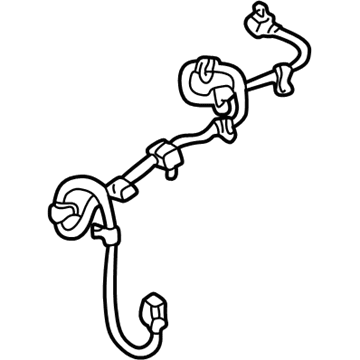 Toyota 89516-45040 Wire, Skid Control Sensor