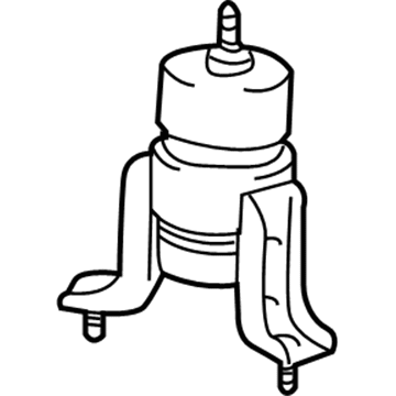 Toyota 12361-0A130 Insulator, Engine Mounting, Front