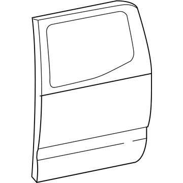 Toyota 67003-04061 Panel Sub-Assembly, Rr D