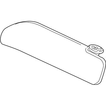 Toyota 74310-17440-C0 Sunvisor