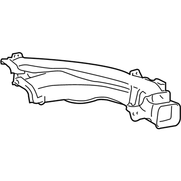 Toyota 55844-47060 Defroster Duct