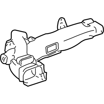 Toyota 55845-47040 Defroster Duct