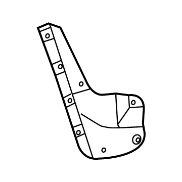 Toyota 76626-35240 MUDGUARD, Quarter Panel