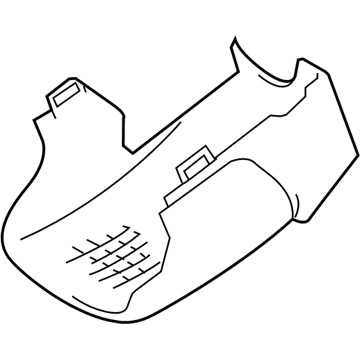 Toyota 45287-AC012-A0 Lower Column Cover