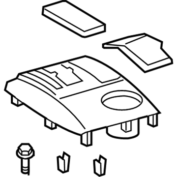 Toyota 58805-AD020 Panel Sub-Assy, Console, Upper Rear