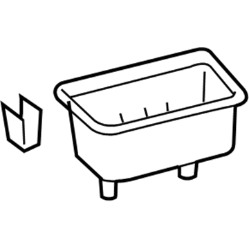 Toyota 55625-AD010-E1 Tray, Instrument Panel Cup Holder