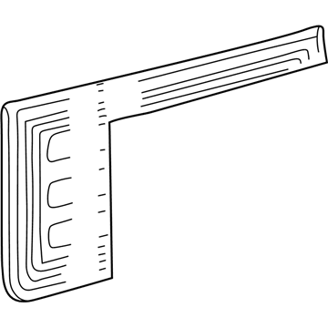 Toyota 67751-42020-B0 Gate Trim Panel, Rear Inner