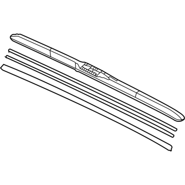 Toyota 85212-06250 Wiper Blade