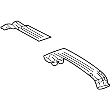 Toyota 63141-04010 Reinforcement, Roof Panel, Center