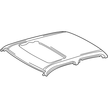 Toyota 63111-04070 Panel, Roof