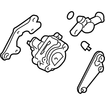 Toyota 44320-48040 Pump Assy, Vane