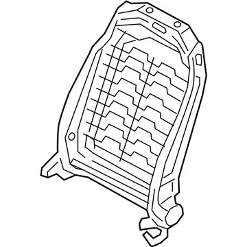 Toyota 71640-WAA01 Spring Assembly, Fr Seat