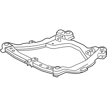 Toyota 52213-06080 Stopper, Front Suspension Member Body Mounting, Front