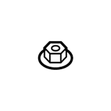 Toyota 90177-A0012 Gear Assembly Nut