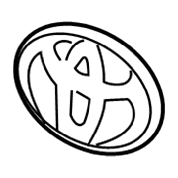 Toyota 90975-02100 Emblem