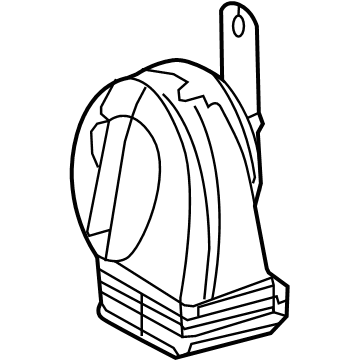 Toyota 86520-0E020 Lower Note Horn