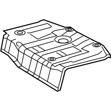 Toyota 58327-10061 INSULATOR, Main MUFF