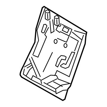 Toyota 71017-02B00 Frame Sub-Assembly, Rr S