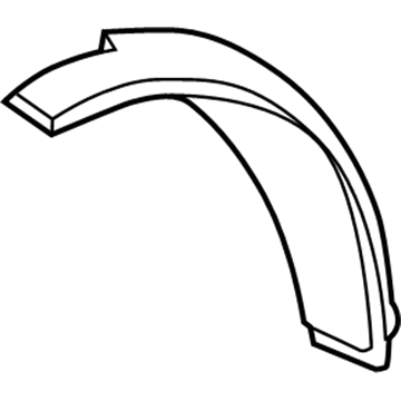 Toyota 53885-06010 Rear Shield