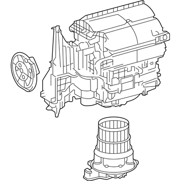 Toyota 87130-47290 Blower Assembly