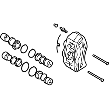 Toyota 47750-04040 Caliper