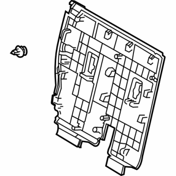 Toyota 71701-0E010 Seat Back Panel