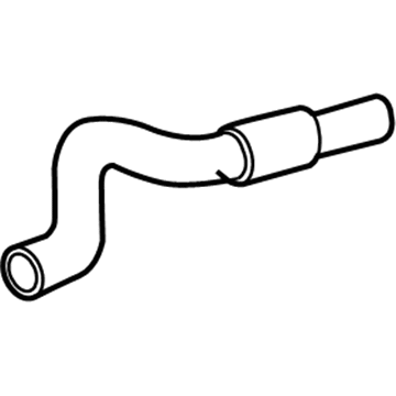 Toyota 16571-20050 Upper Hose