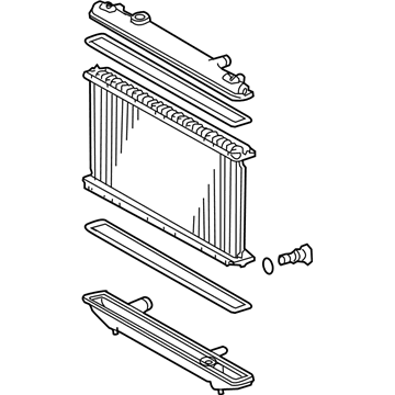 Toyota 16410-AZ027 Radiator