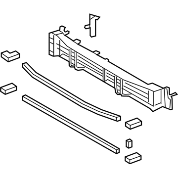 Toyota 53019-12010 Shutter Assembly