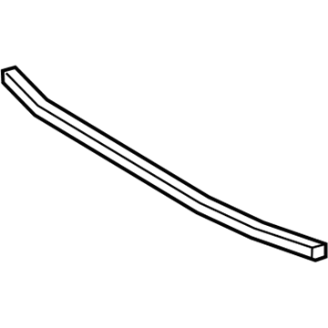 Toyota 53155-12100 Shutter Assembly Upper Seal