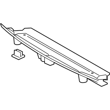 Toyota 16592-24050 Guide, Radiator Air