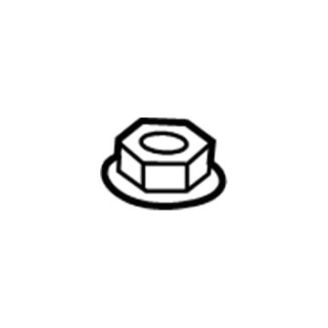 Toyota 90178-A0132 Battery Tray Nut