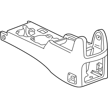 Toyota 58901-AD010-E0 Box Sub-Assy, Console, Rear