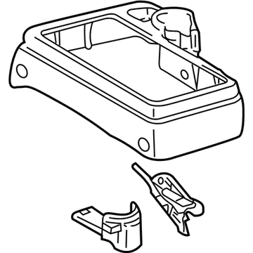 2003 Toyota Tacoma Center Console Base - 58802-04120-E0