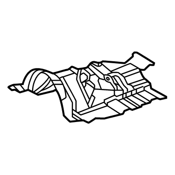 Toyota 58153-0A030 INSULATOR, FR FLOOR