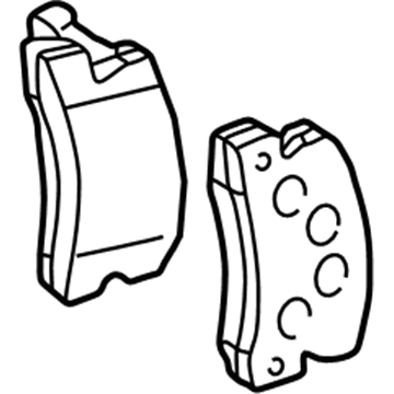 Toyota 04466-32050 Brake Pads