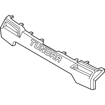 Toyota 53931-0C130 EXTENSION, FR BUMPER