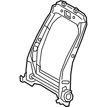 Toyota 71014-12690 Seat Back Frame