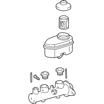 2004 Toyota Camry Master Cylinder Repair Kit - 47201-06260