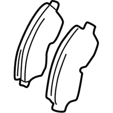 Toyota 04465-42130 Brake Pads