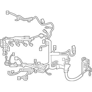 Toyota 82121-06J70 Engine Harness