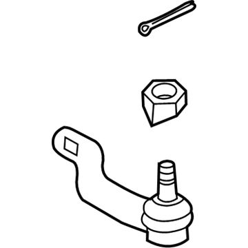 2021 Toyota RAV4 Prime Tie Rod End - 45460-09300