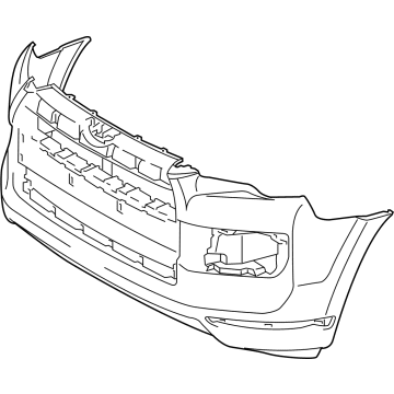 Toyota 52119-35916 Bumper Cover